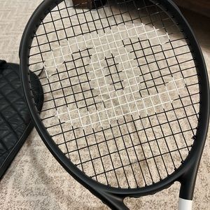 Brand new Chanel tennis racket !!! With tag and plastic wrap